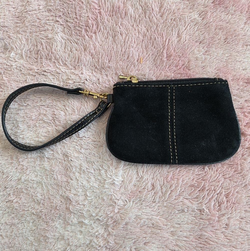 MAXX Genuine Cowhide‎ Leather Coin Wristlet